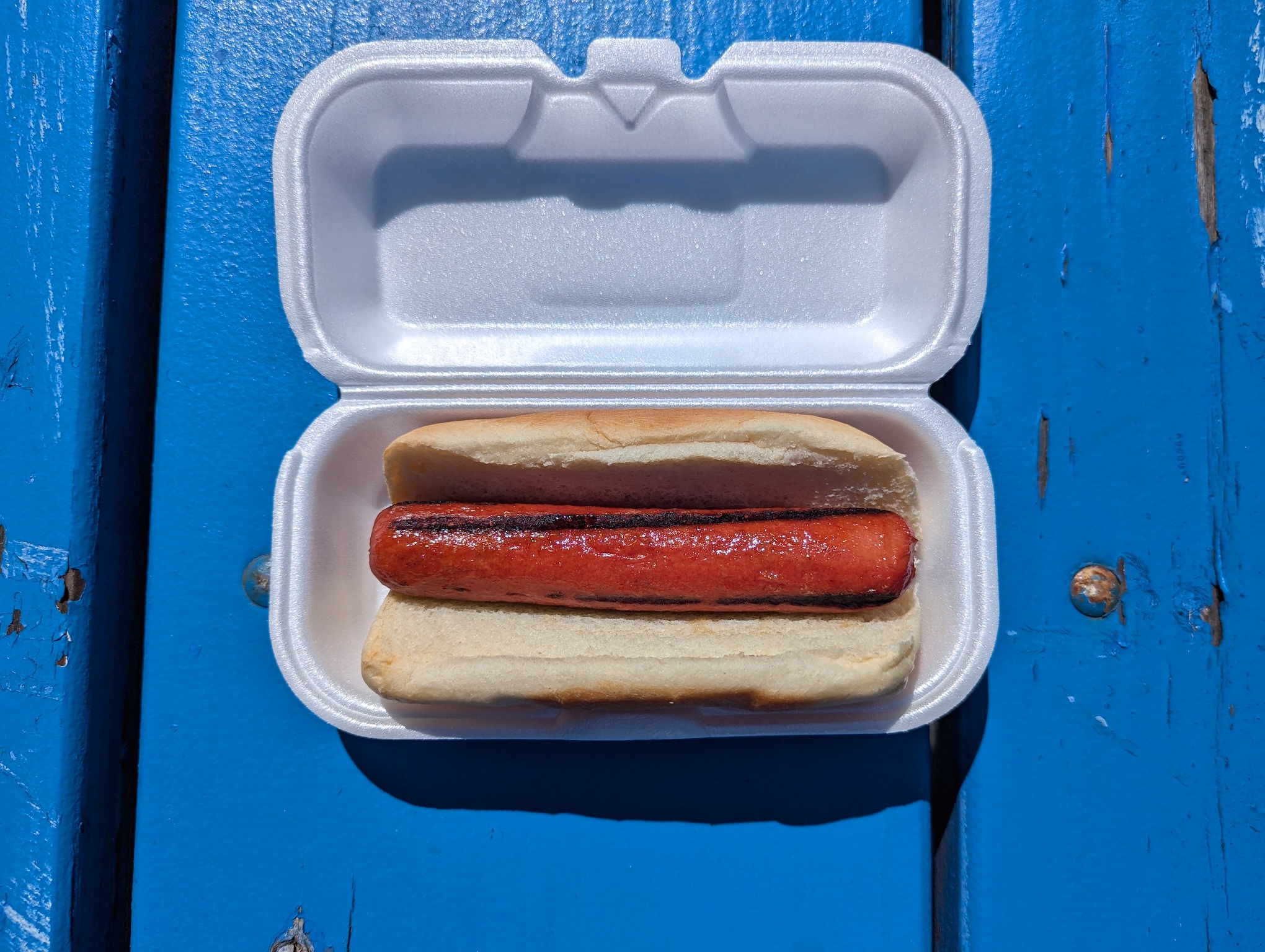 Photo of the hot dog at Balmoral Woods in Crete, Illinois.