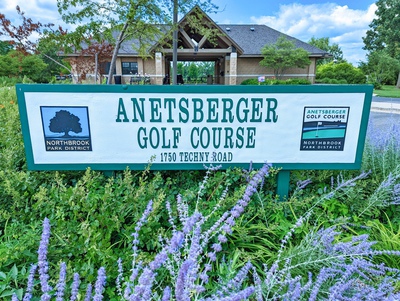 Anetsberger Golf Course Entrance Sign