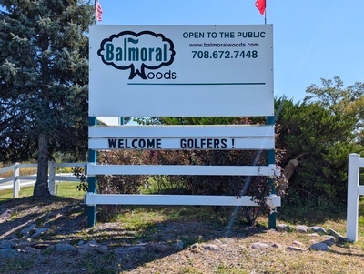 Balmoral Woods Golf Club Entrance Sign