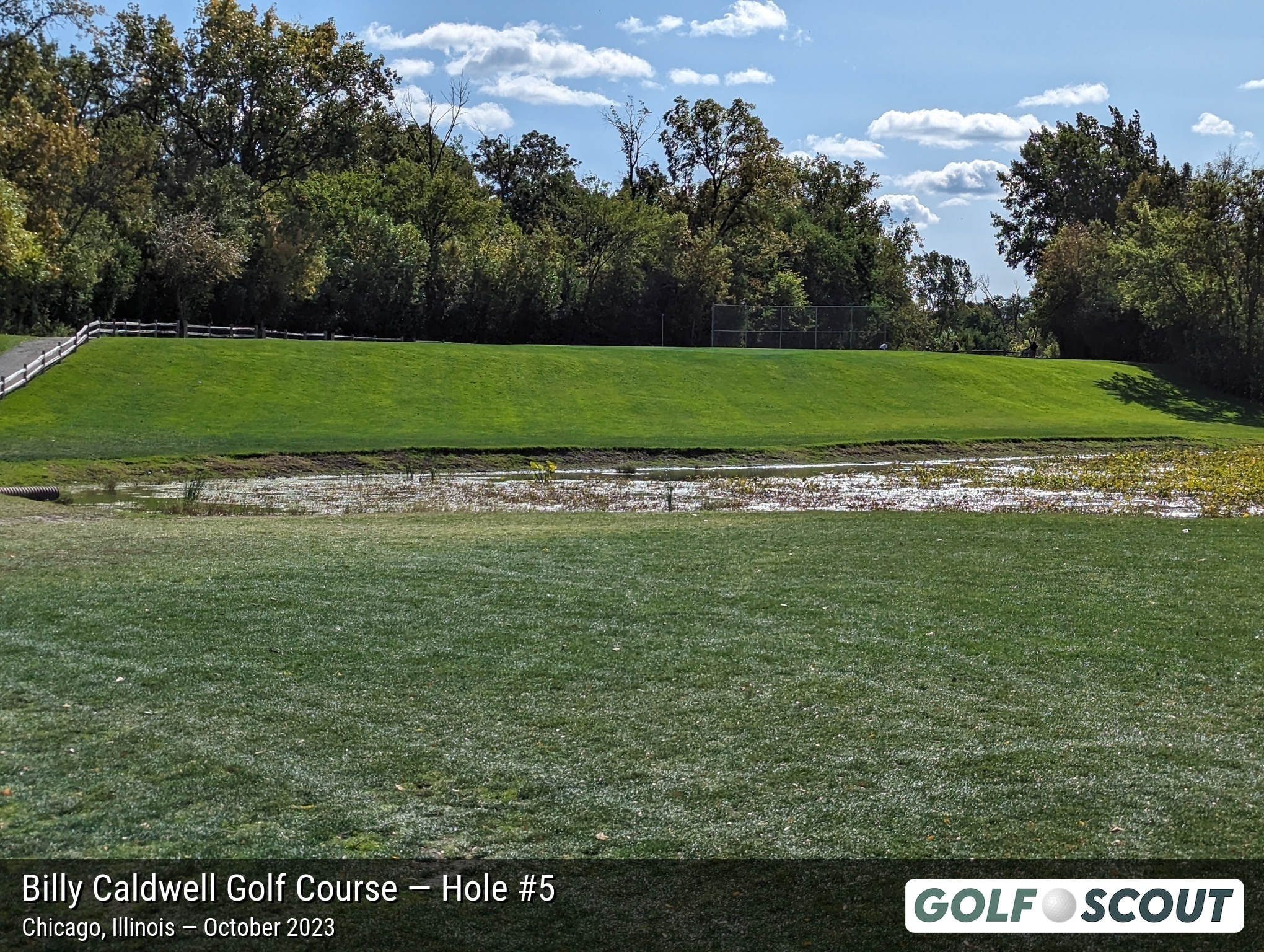 Hole 5 at Billy Caldwell Golf Course