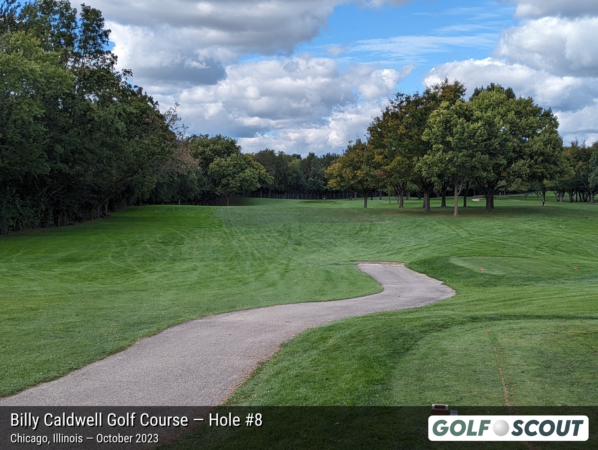 Hole 8 at Billy Caldwell Golf Course