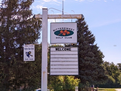 Bittersweet Golf Club Entrance Sign