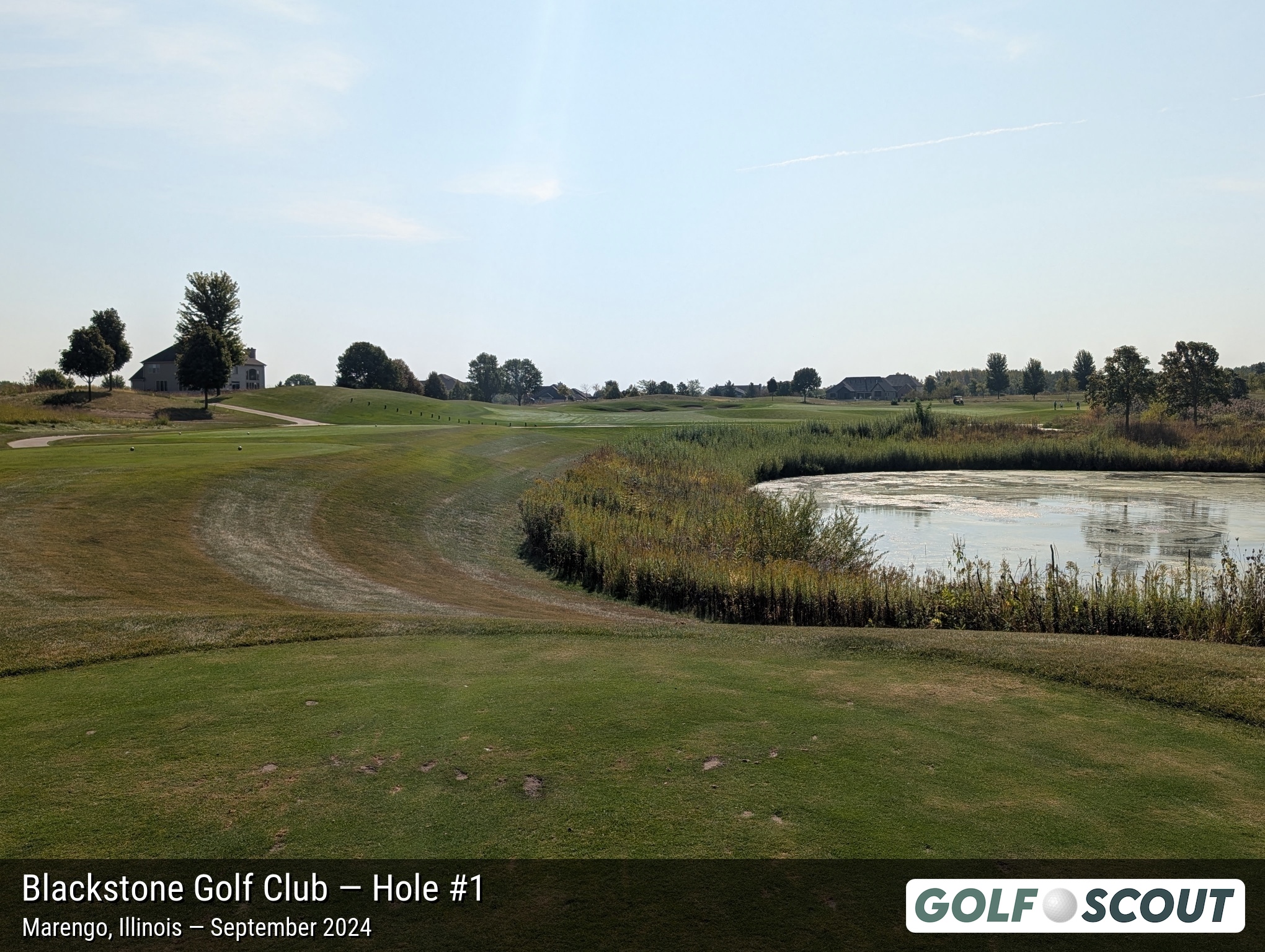 Hole 1 at Blackstone Golf Club