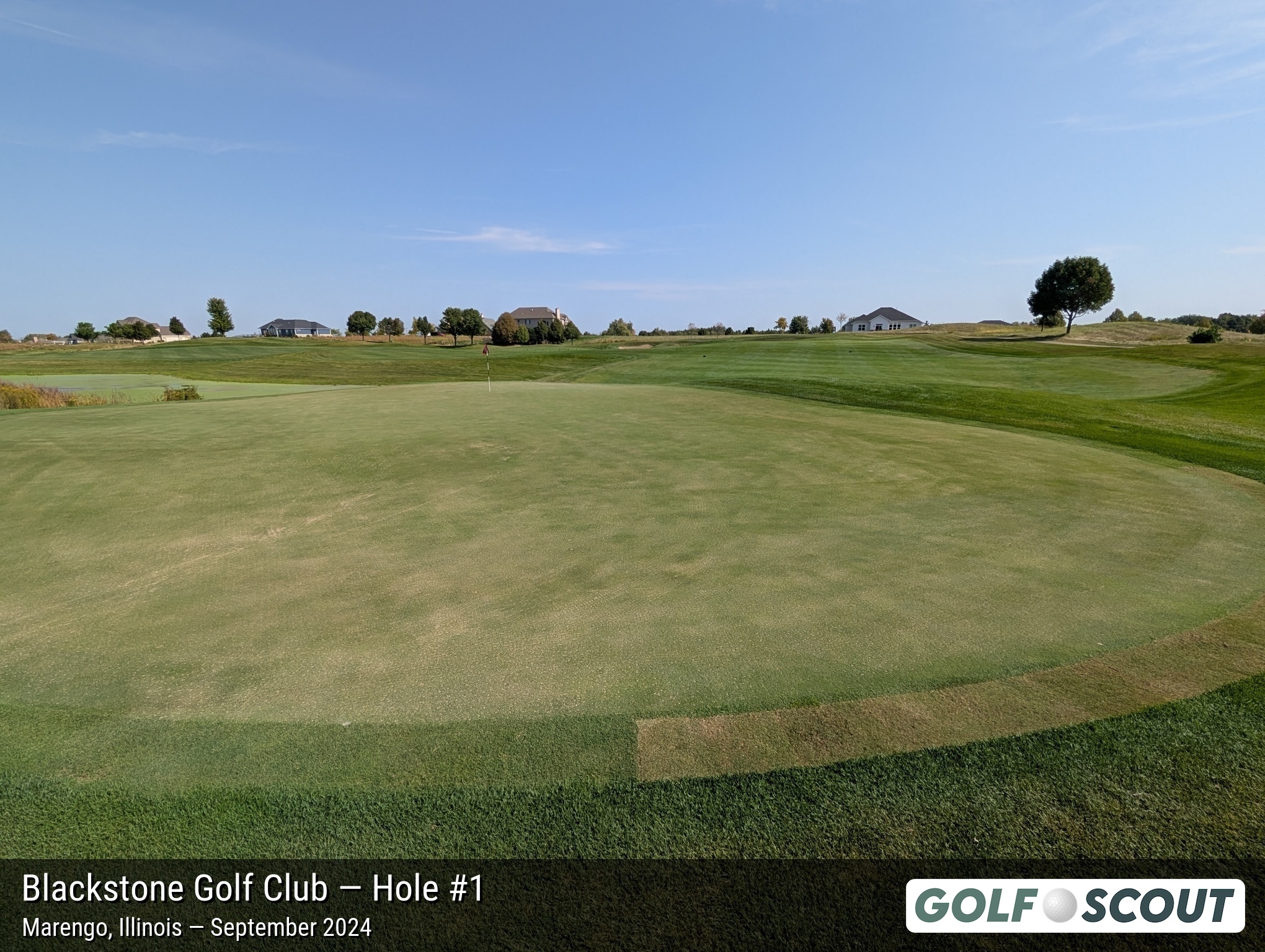 Hole 1 at Blackstone Golf Club