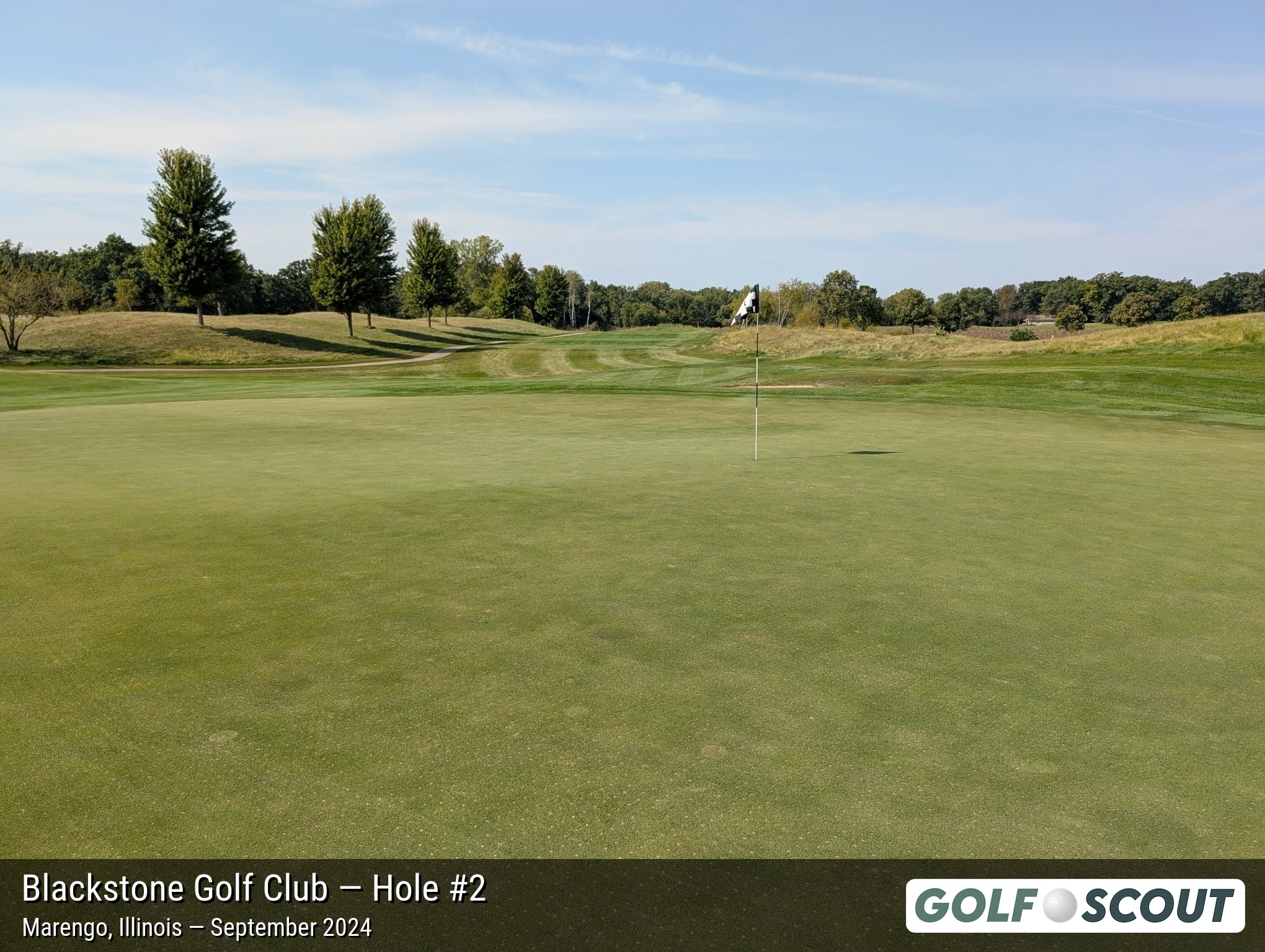 Hole 2 at Blackstone Golf Club
