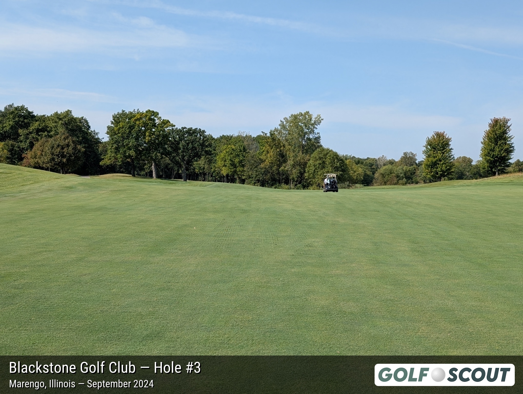 Hole 3 at Blackstone Golf Club