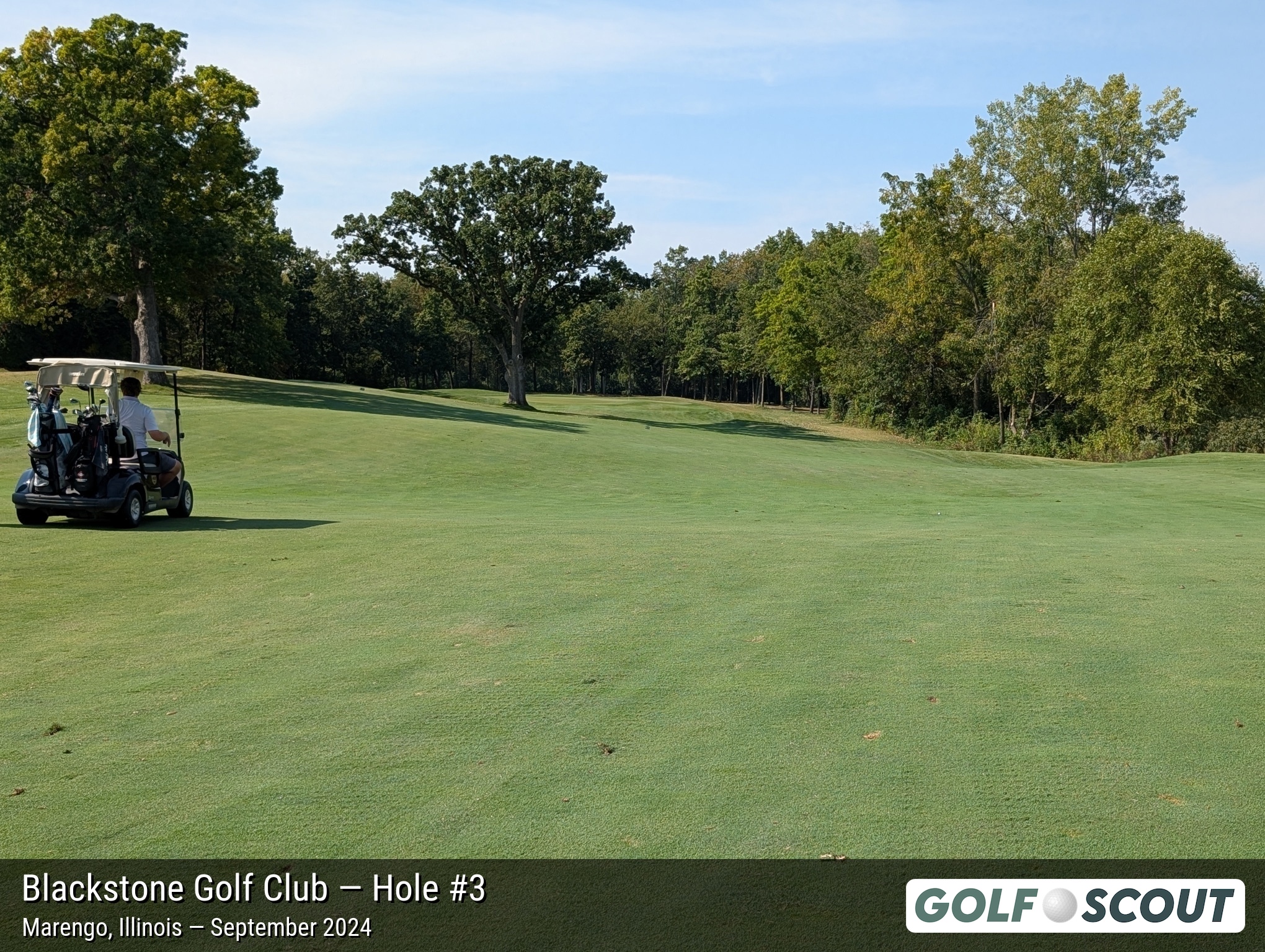Hole 3 at Blackstone Golf Club