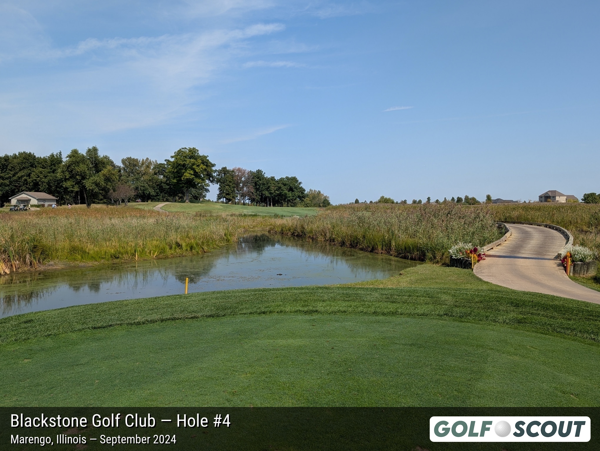 Hole 4 at Blackstone Golf Club