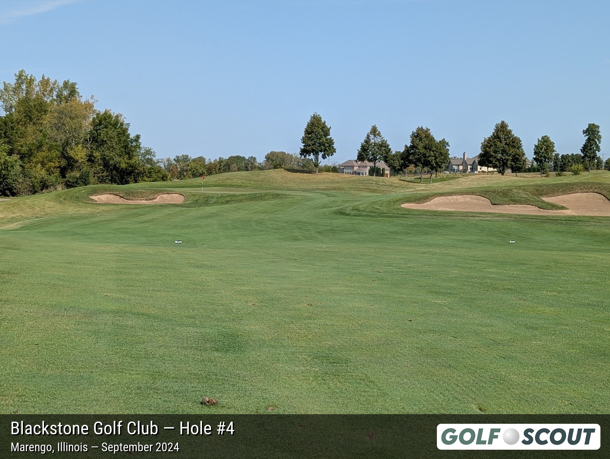 Hole 4 at Blackstone Golf Club