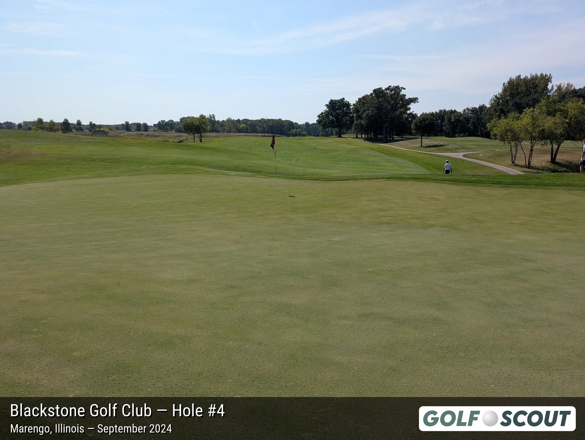Hole 4 at Blackstone Golf Club