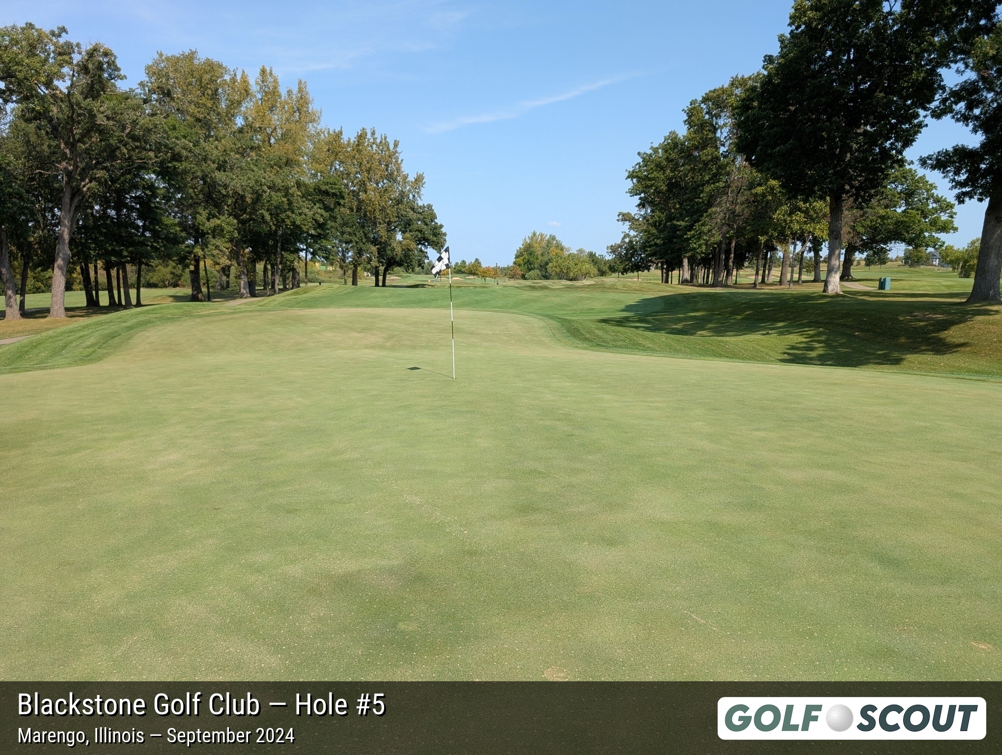 Hole 5 at Blackstone Golf Club