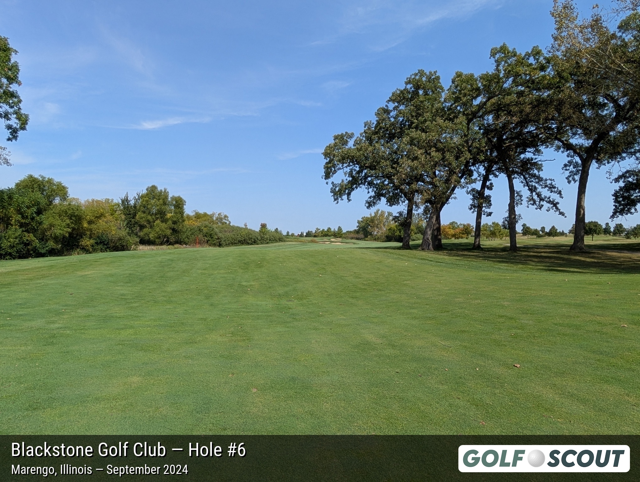 Hole 6 at Blackstone Golf Club