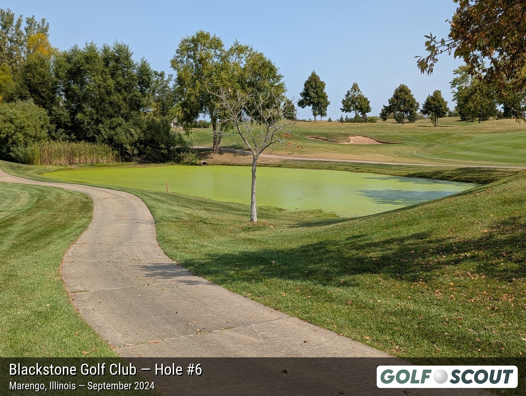 Hole 6 at Blackstone Golf Club