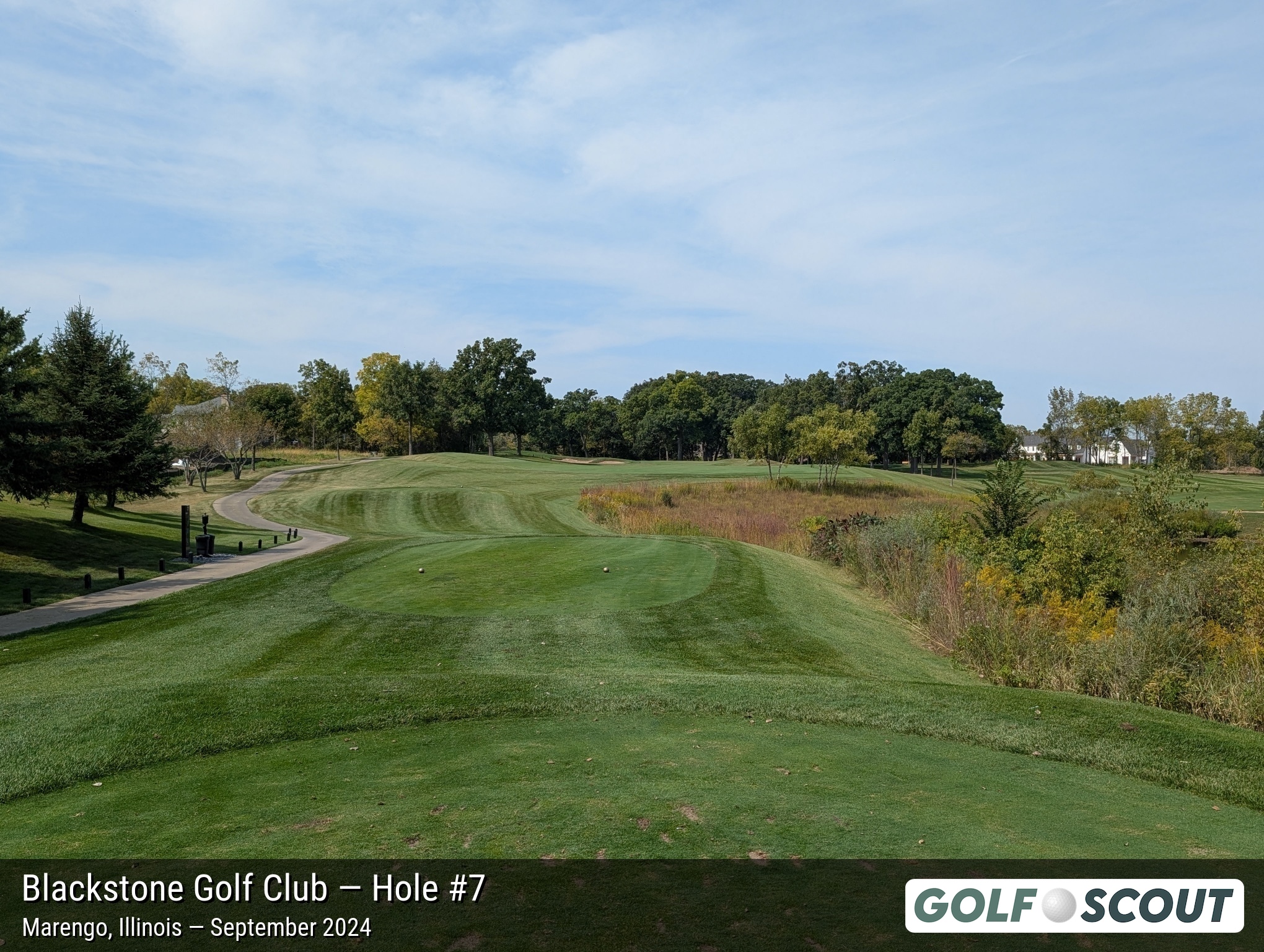 Hole 7 at Blackstone Golf Club