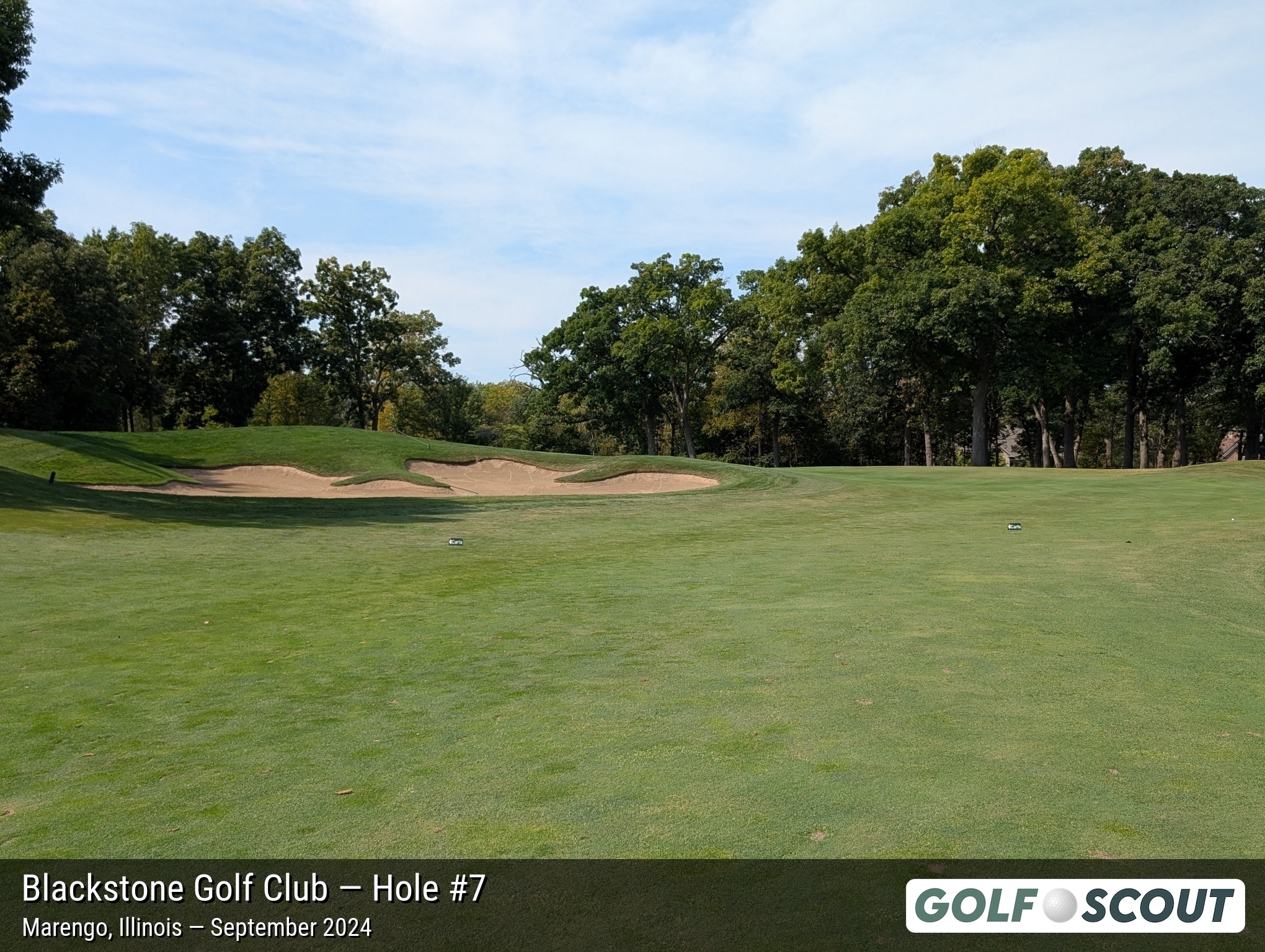Hole 7 at Blackstone Golf Club