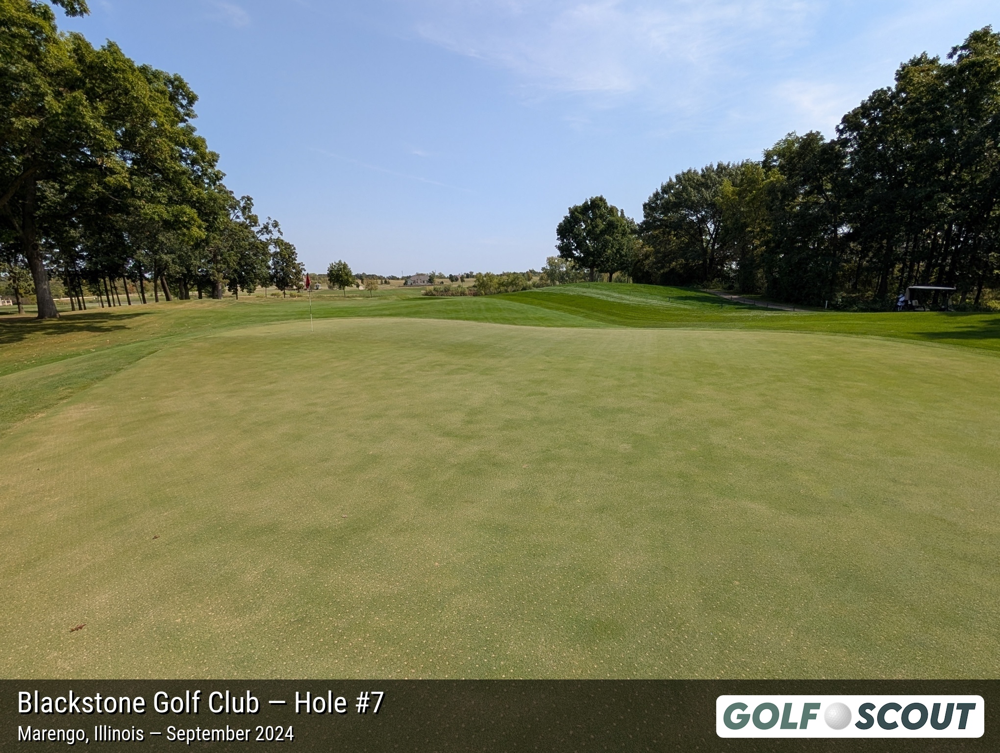 Hole 7 at Blackstone Golf Club