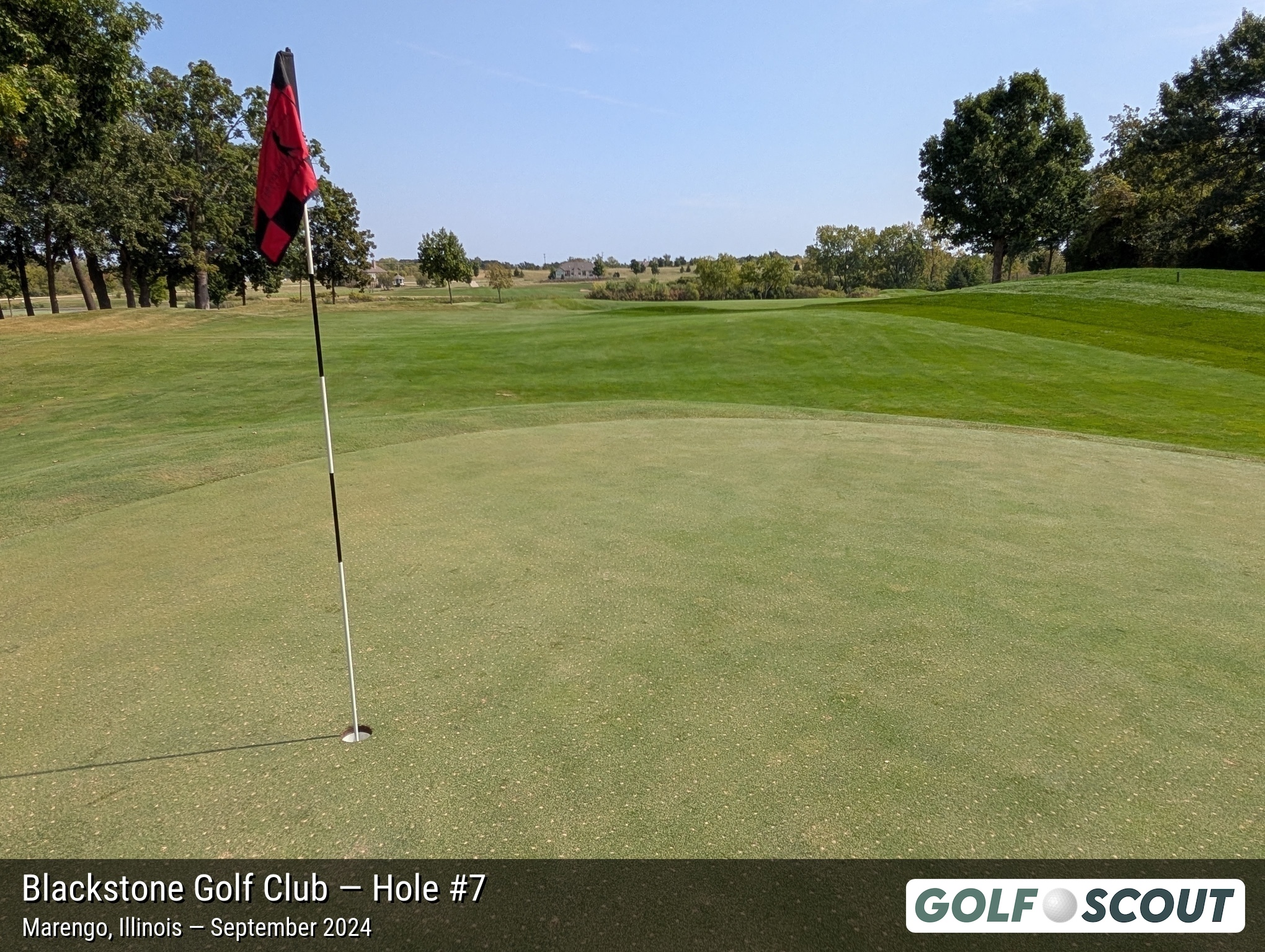 Hole 7 at Blackstone Golf Club