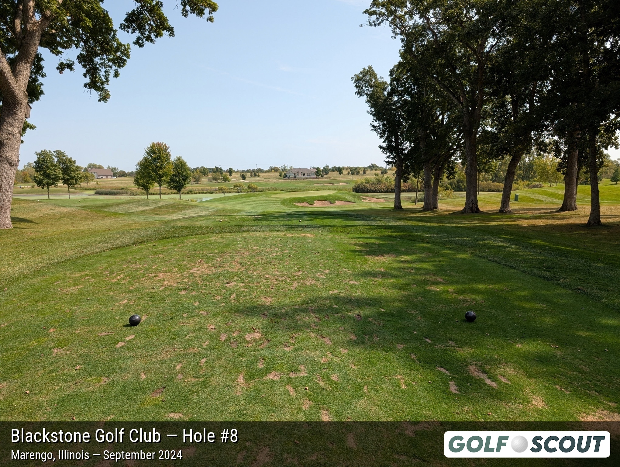 Hole 8 at Blackstone Golf Club