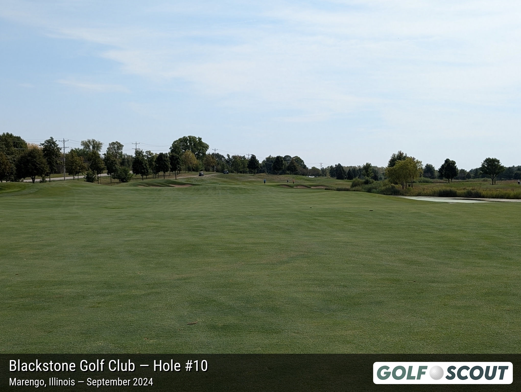Hole 10 at Blackstone Golf Club