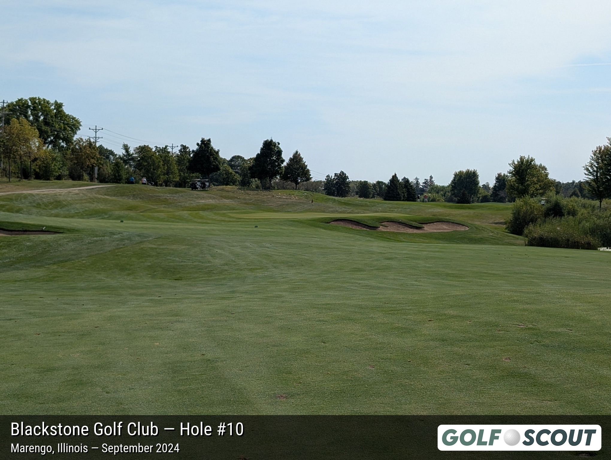 Hole 10 at Blackstone Golf Club