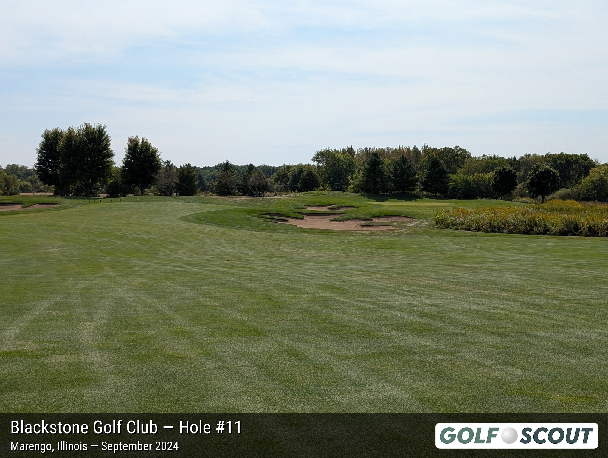 Hole 11 at Blackstone Golf Club