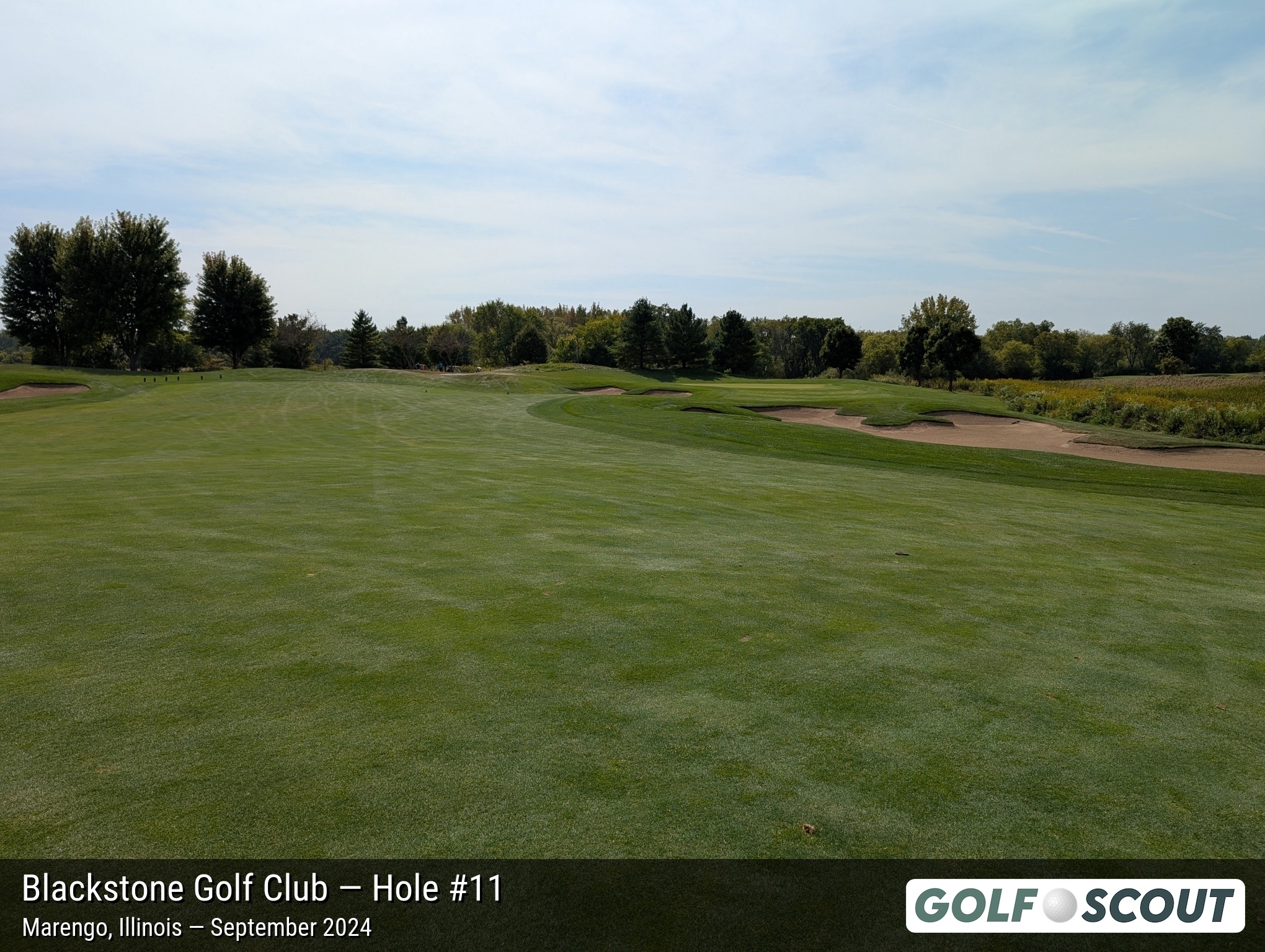 Hole 11 at Blackstone Golf Club