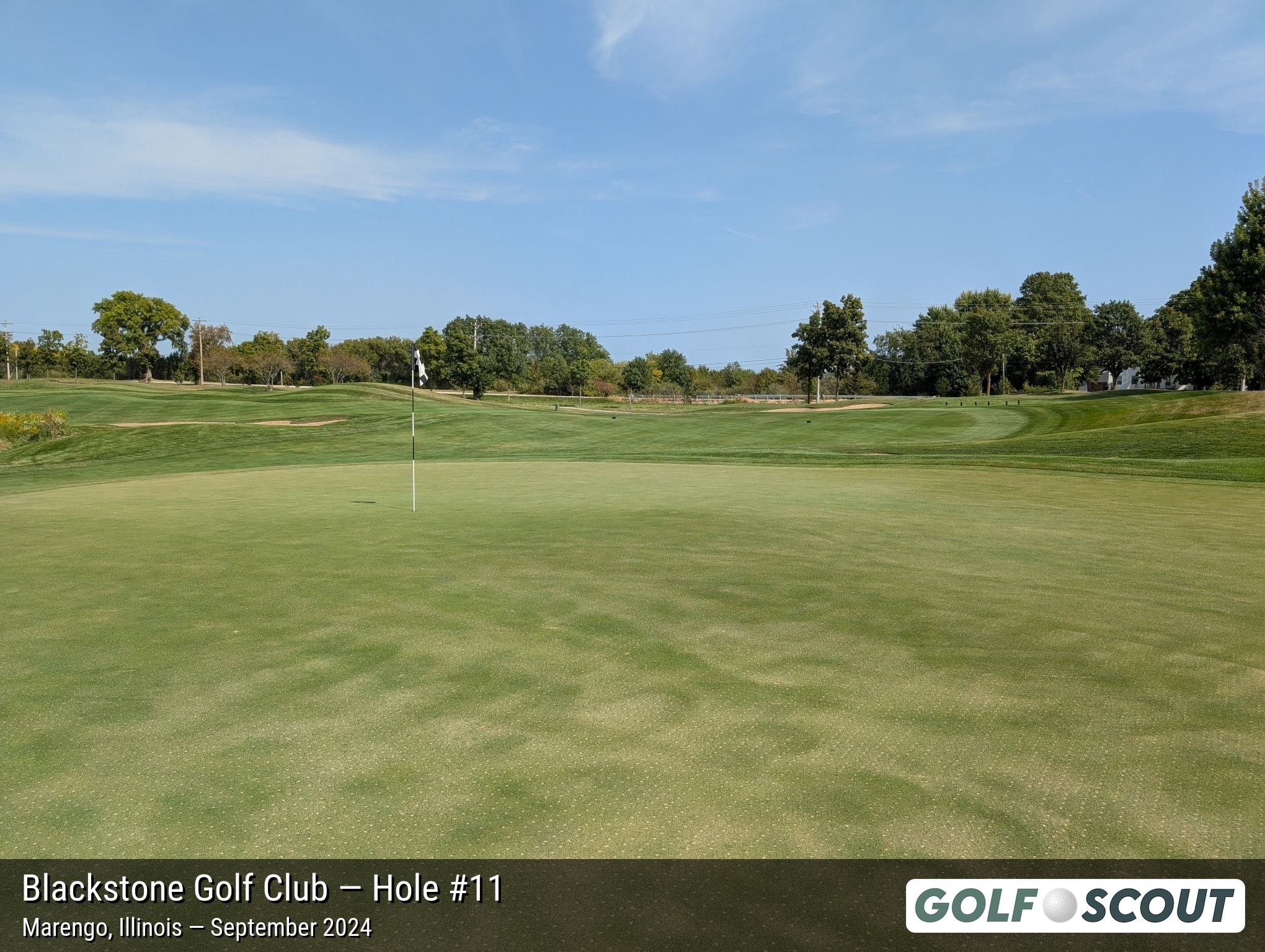Hole 11 at Blackstone Golf Club