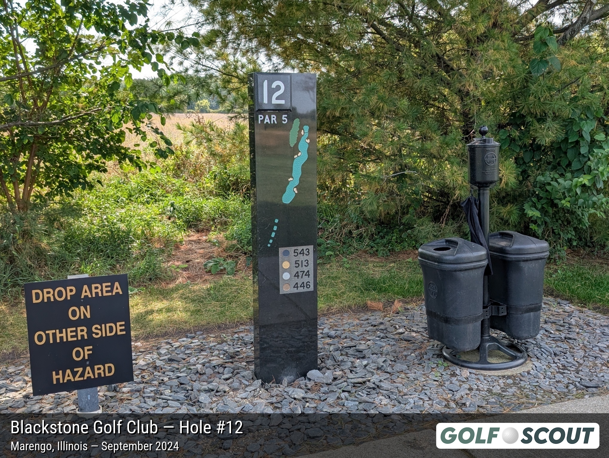 Hole 12 at Blackstone Golf Club
