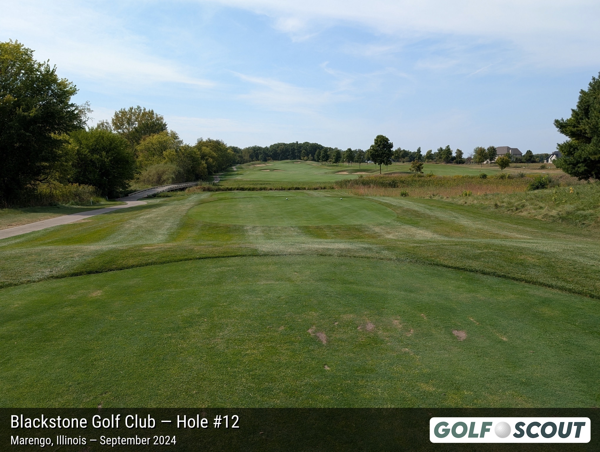 Hole 12 at Blackstone Golf Club