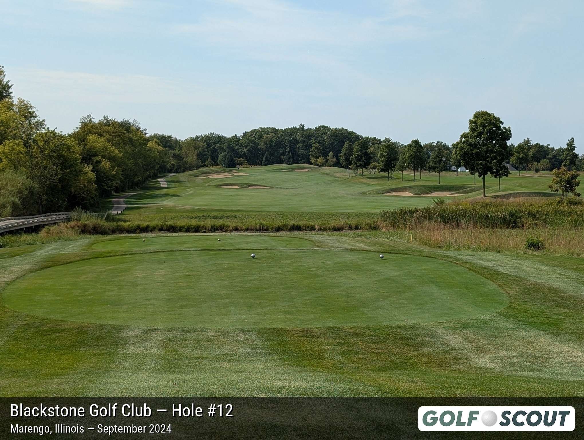 Hole 12 at Blackstone Golf Club