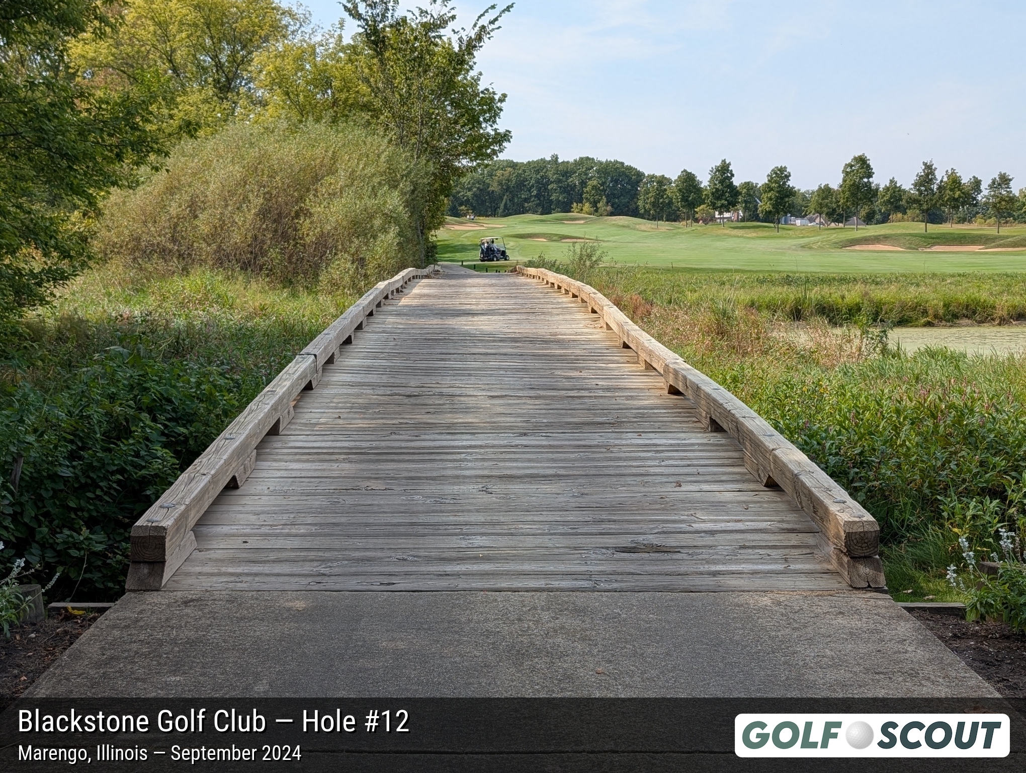 Hole 12 at Blackstone Golf Club