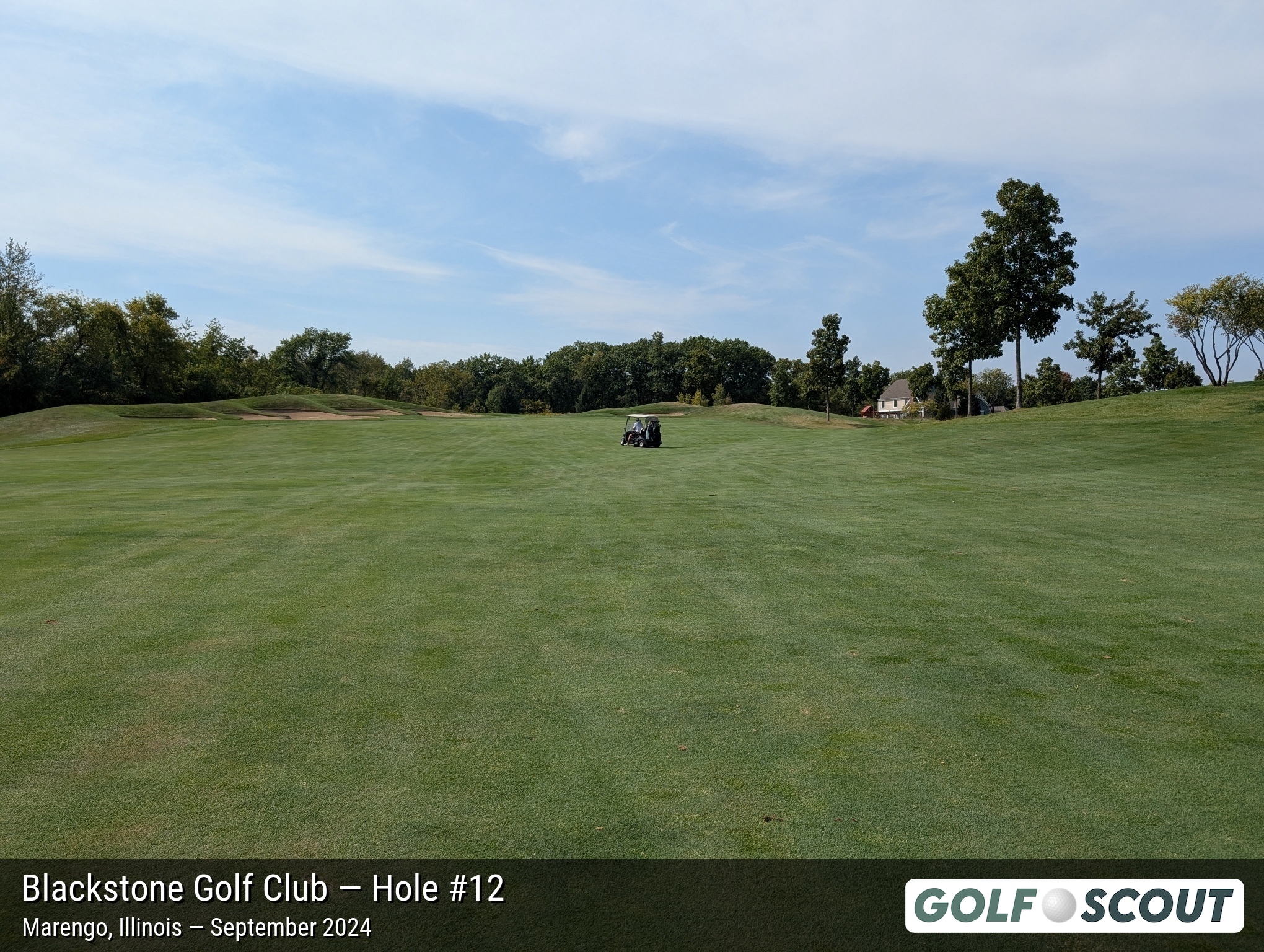Hole 12 at Blackstone Golf Club