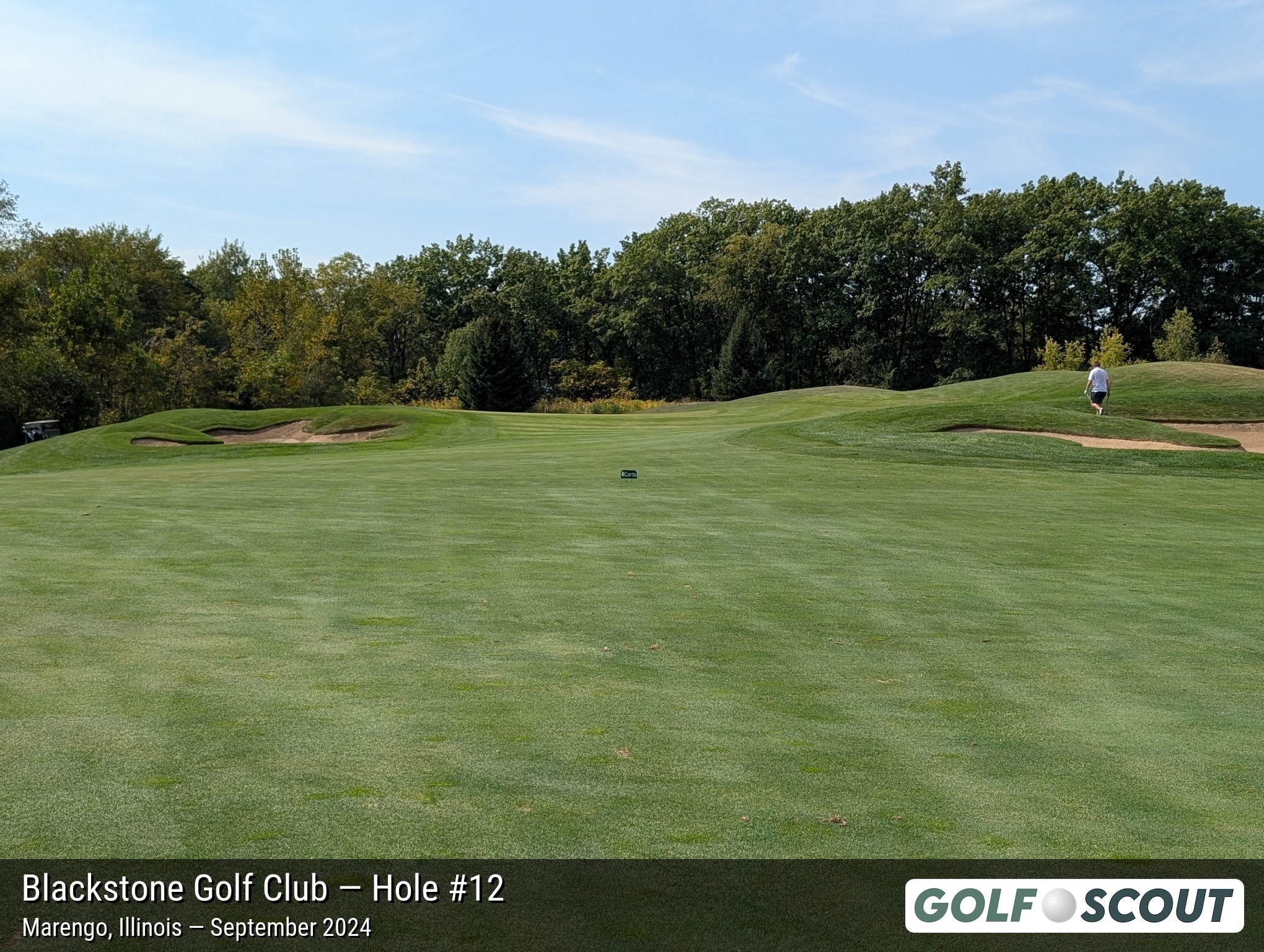 Hole 12 at Blackstone Golf Club