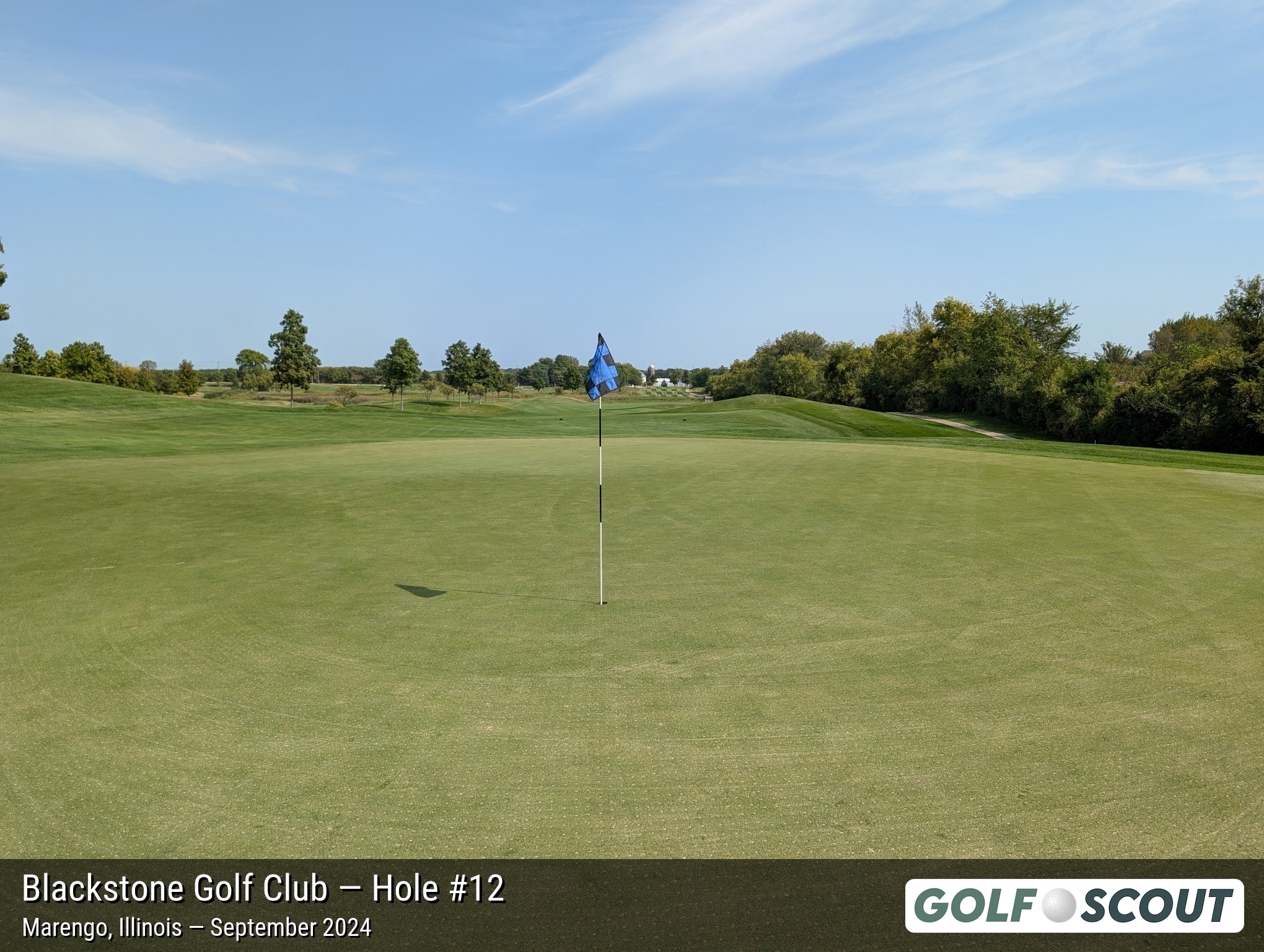 Hole 12 at Blackstone Golf Club