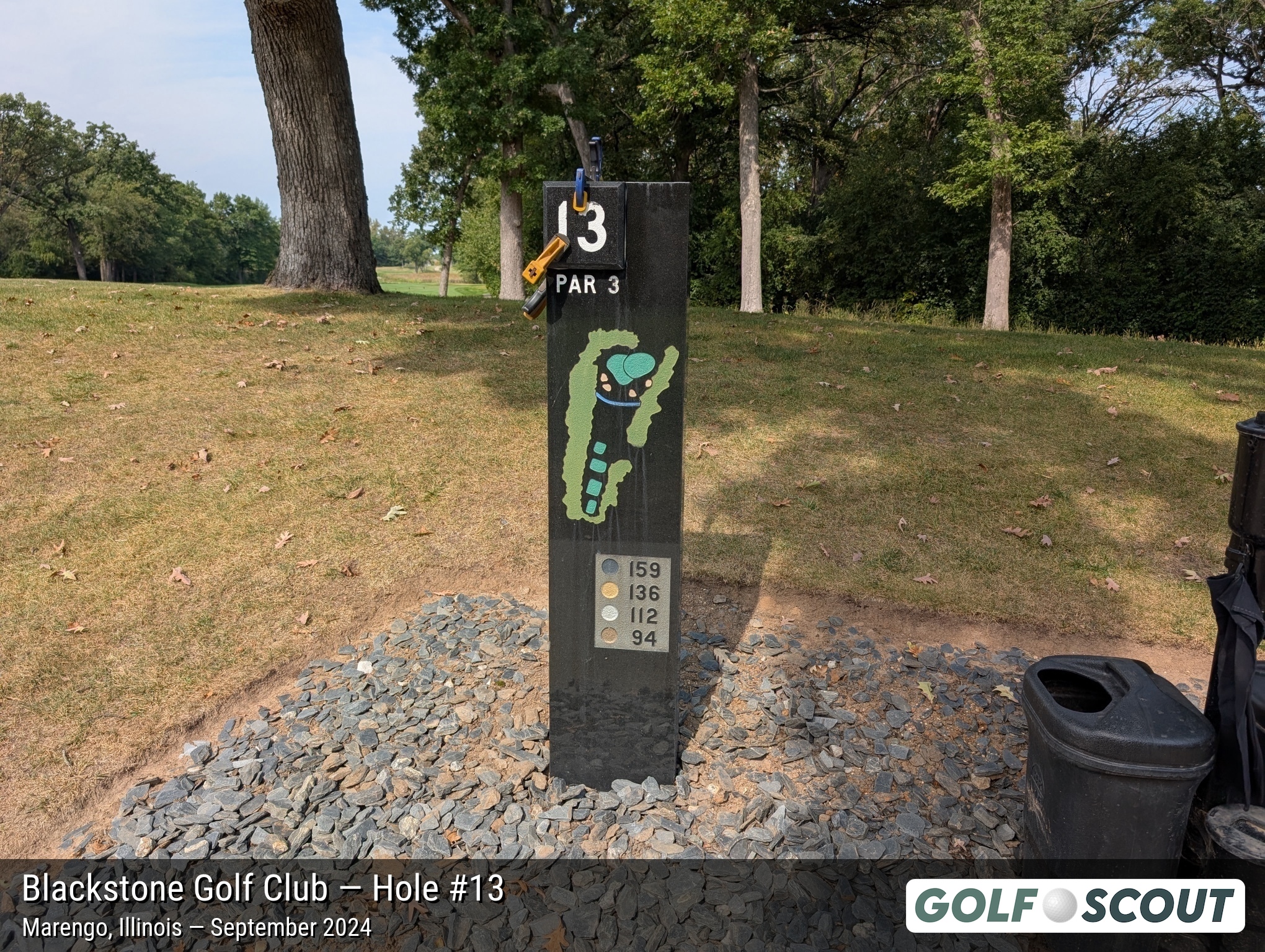 Hole 13 at Blackstone Golf Club
