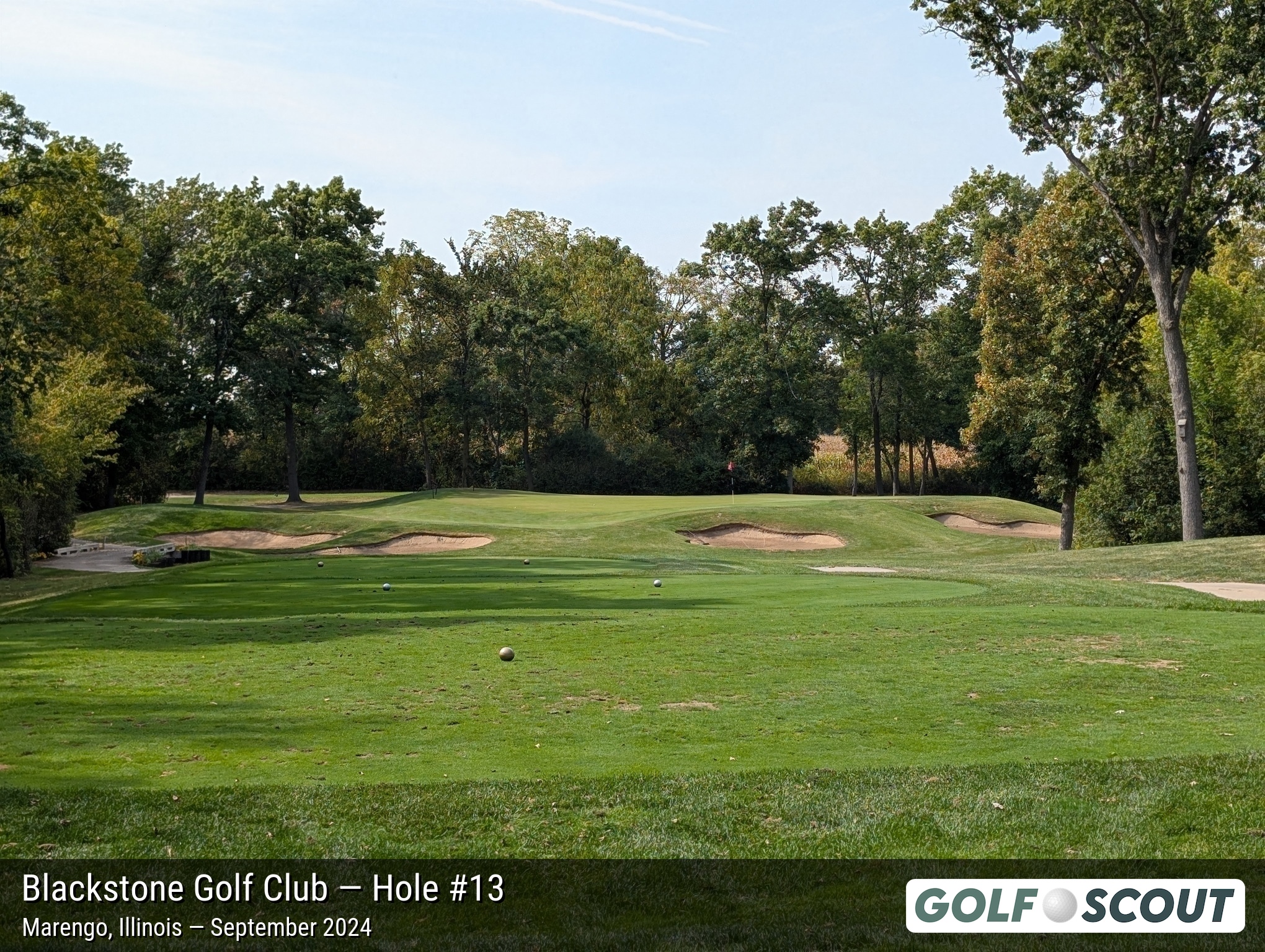 Hole 13 at Blackstone Golf Club