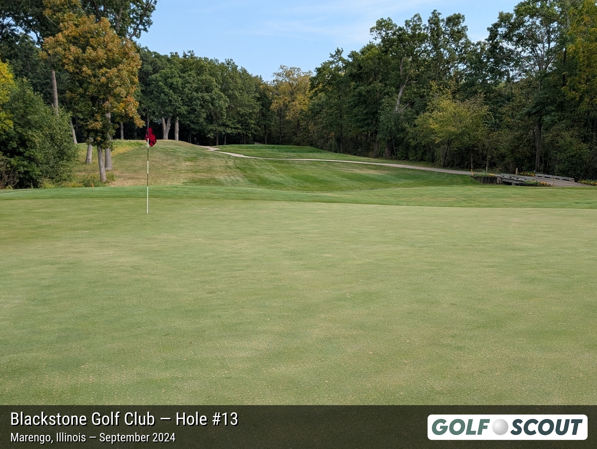 Hole 13 at Blackstone Golf Club