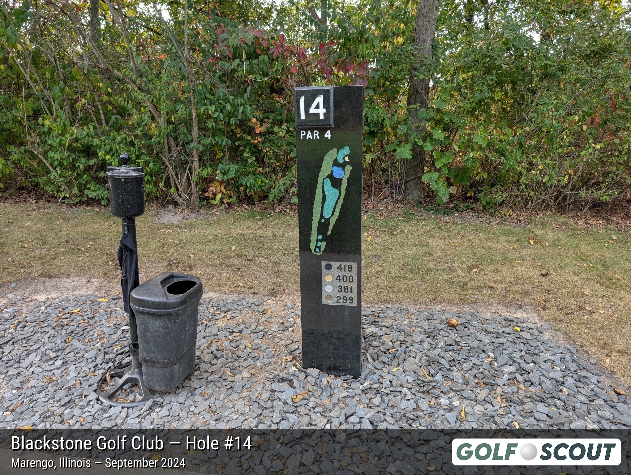 Hole 14 at Blackstone Golf Club