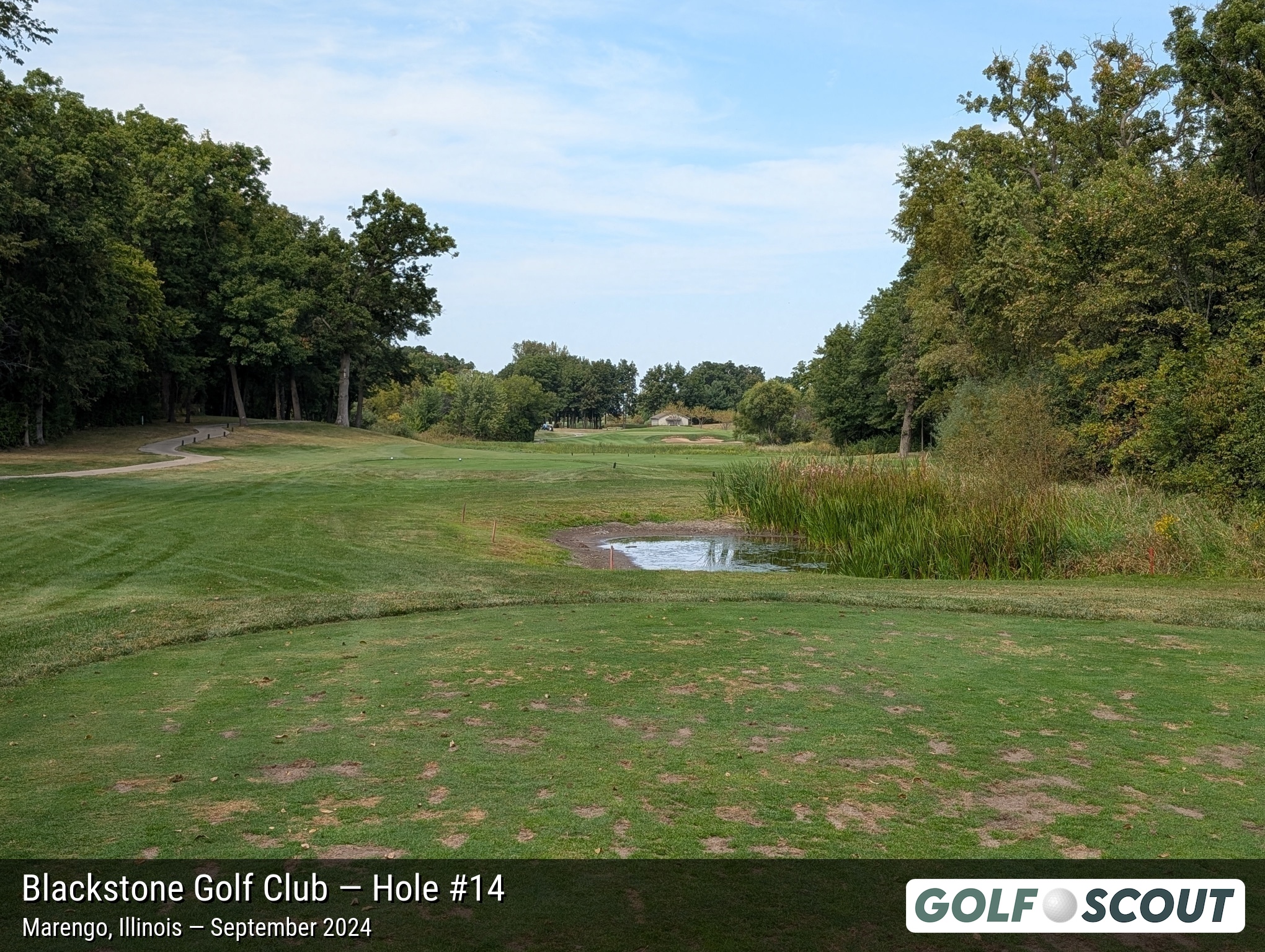 Hole 14 at Blackstone Golf Club