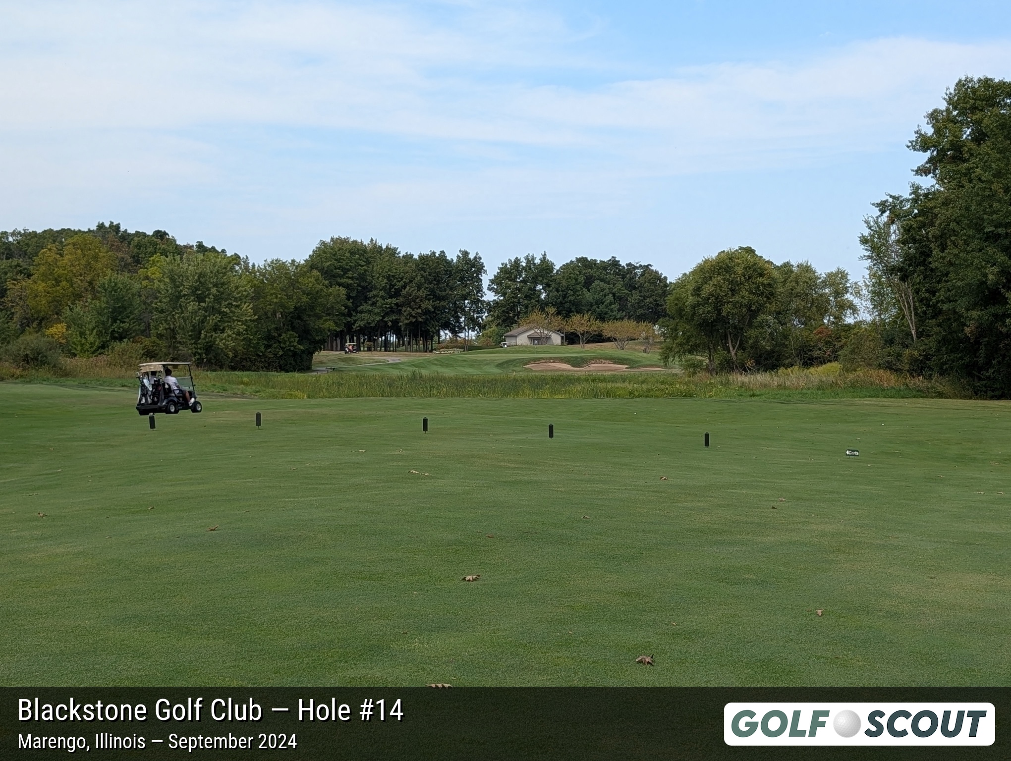 Hole 14 at Blackstone Golf Club