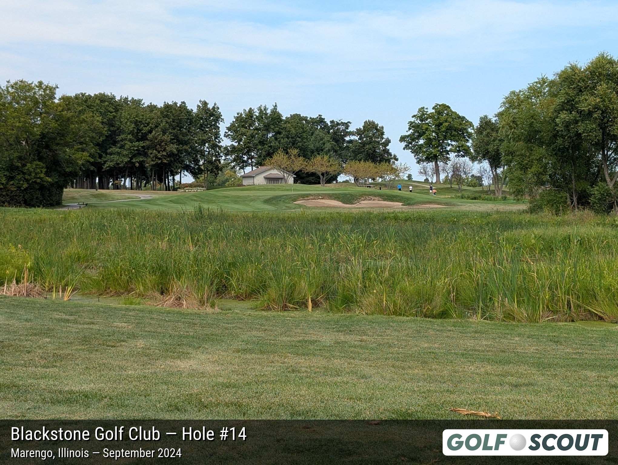 Hole 14 at Blackstone Golf Club