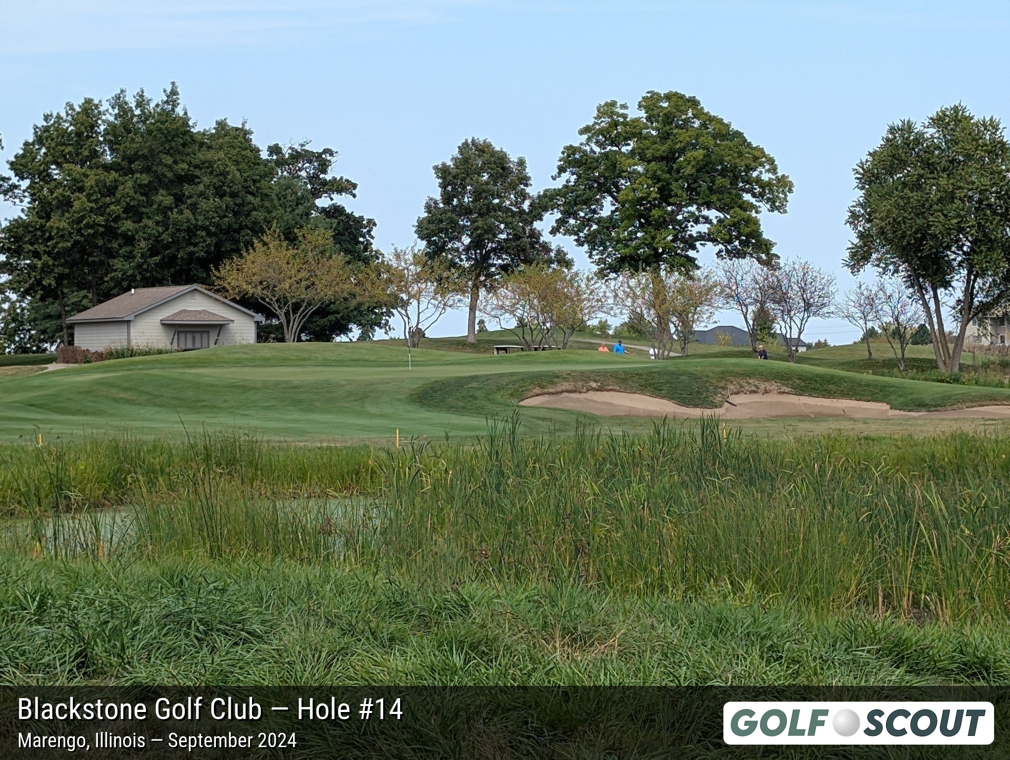 Hole 14 at Blackstone Golf Club