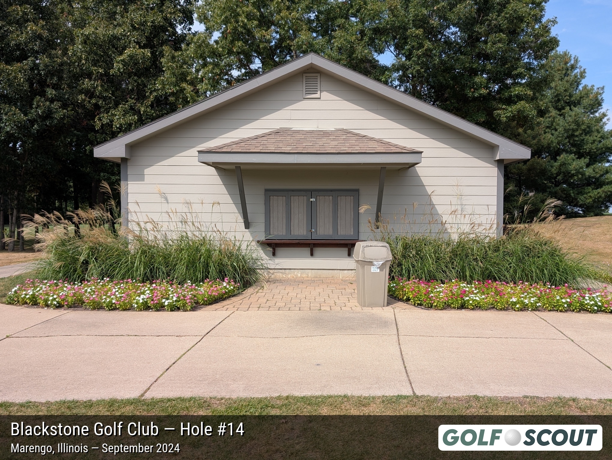 Hole 14 at Blackstone Golf Club