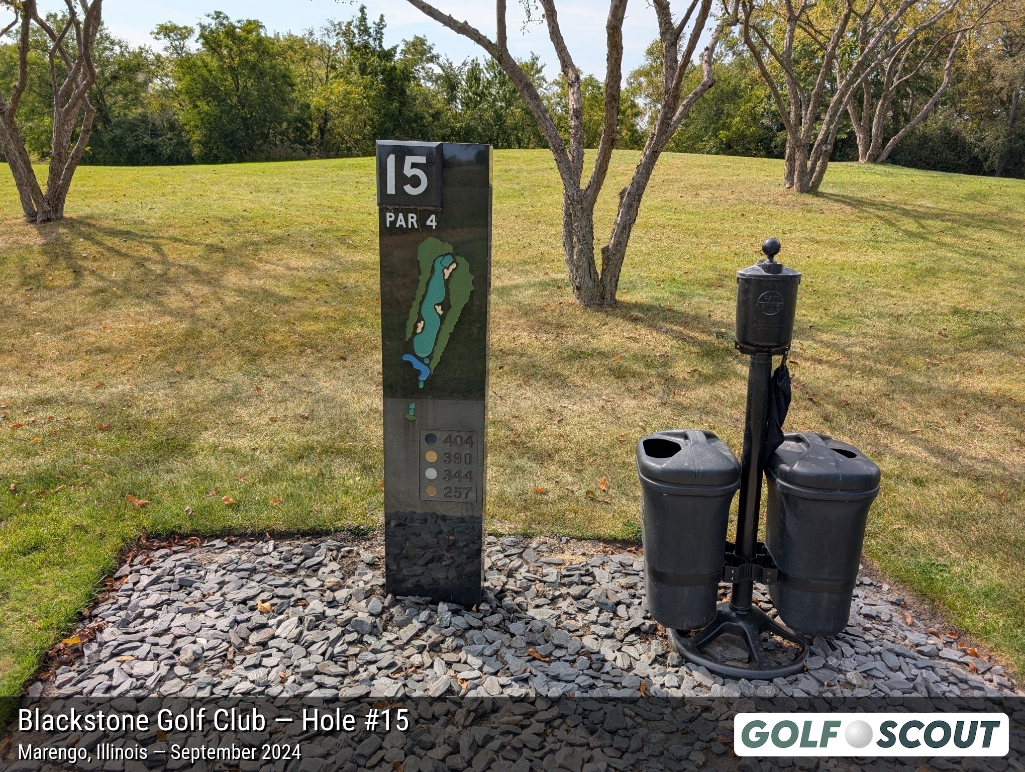 Hole 15 at Blackstone Golf Club