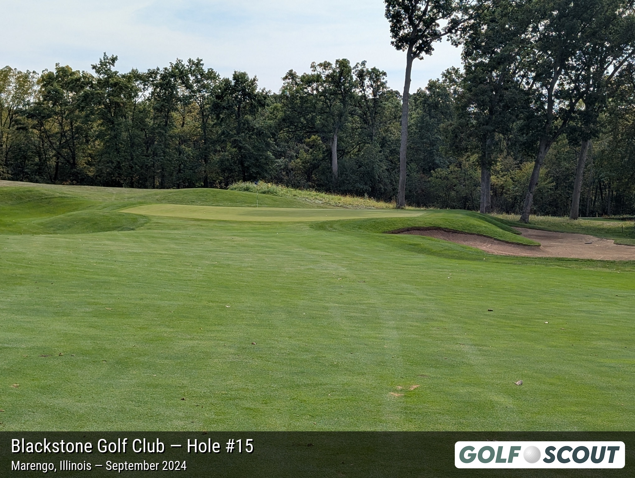 Hole 15 at Blackstone Golf Club