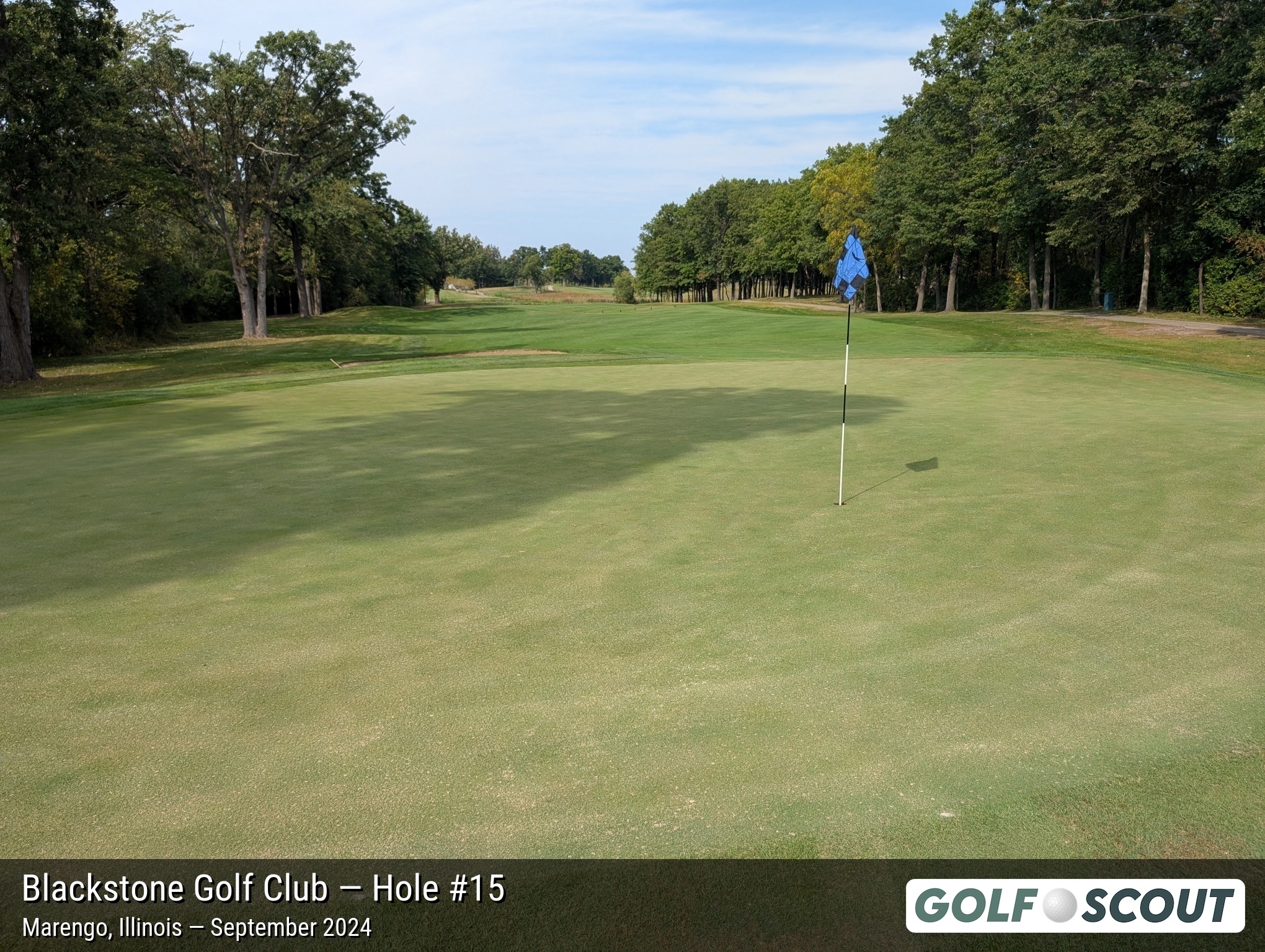 Hole 15 at Blackstone Golf Club