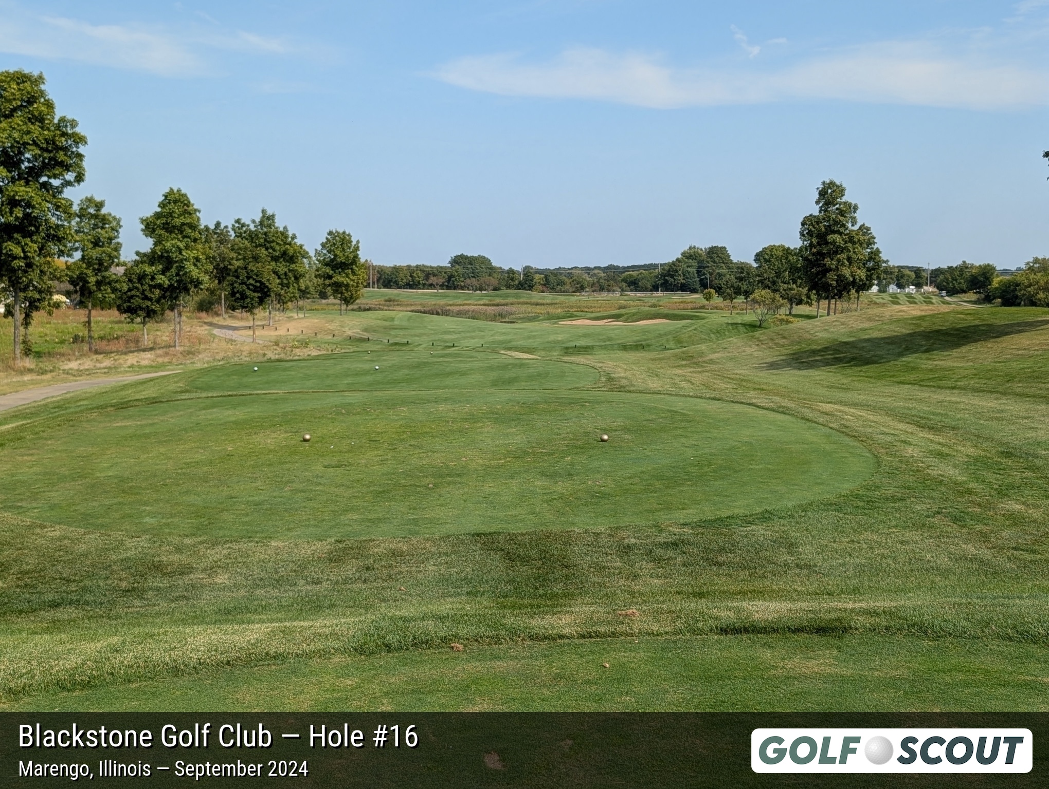 Hole 16 at Blackstone Golf Club