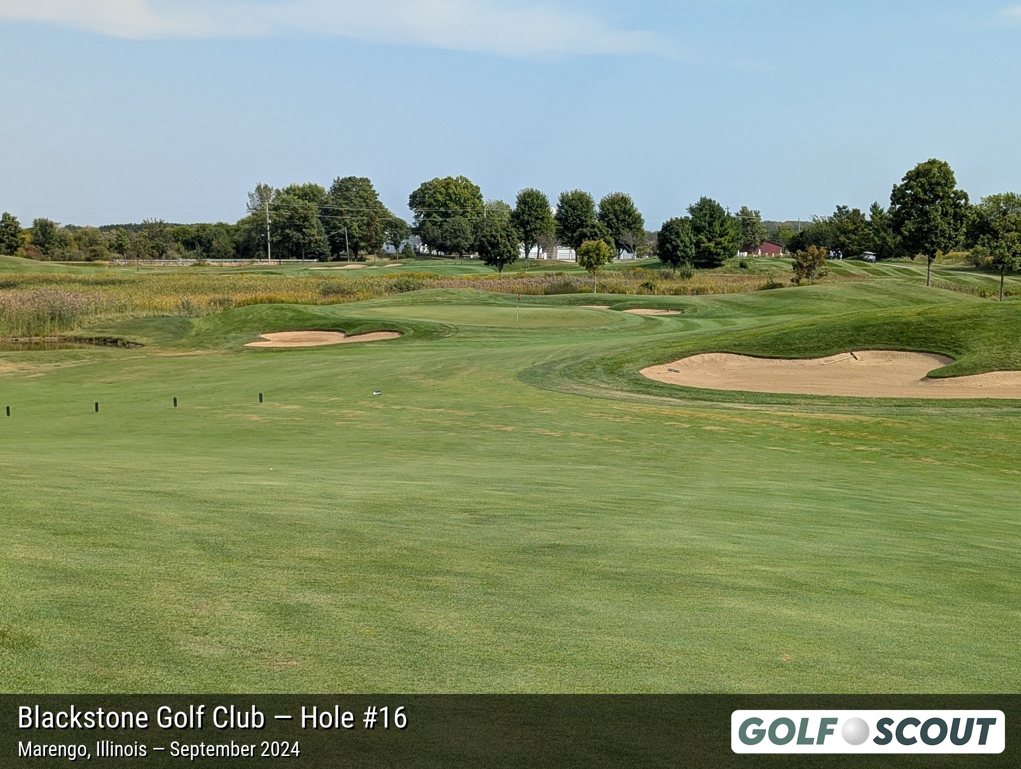 Hole 16 at Blackstone Golf Club