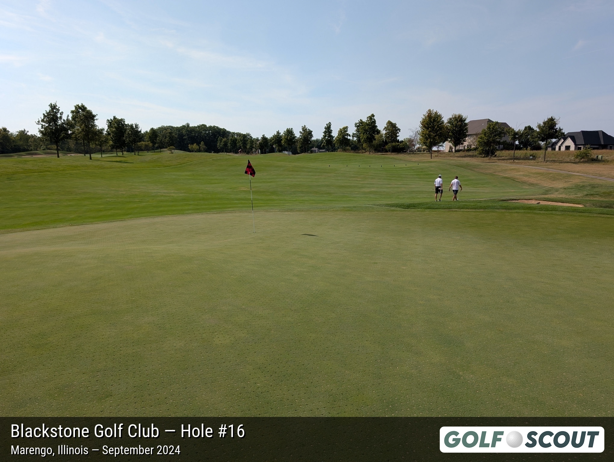Hole 16 at Blackstone Golf Club