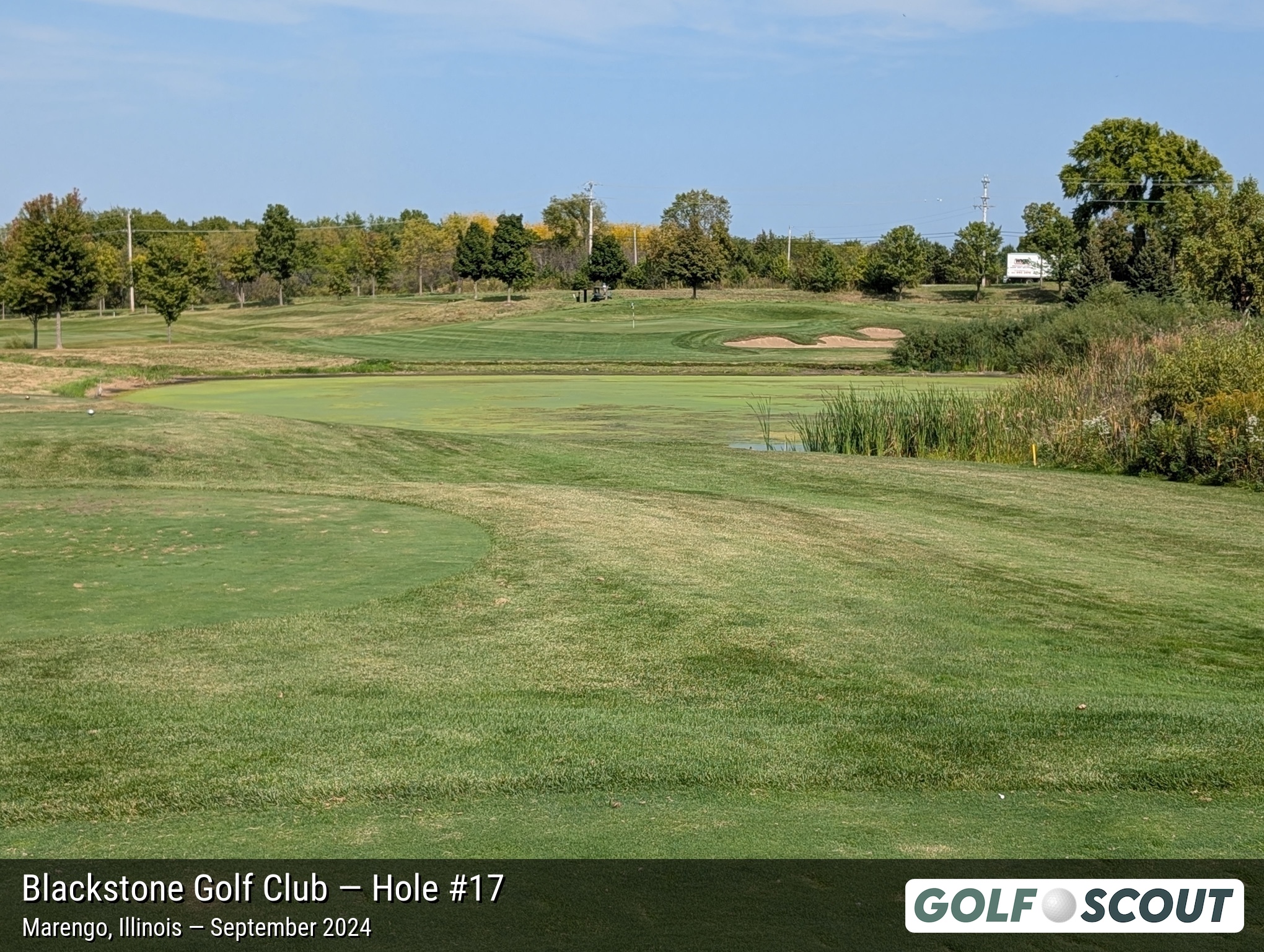 Hole 17 at Blackstone Golf Club
